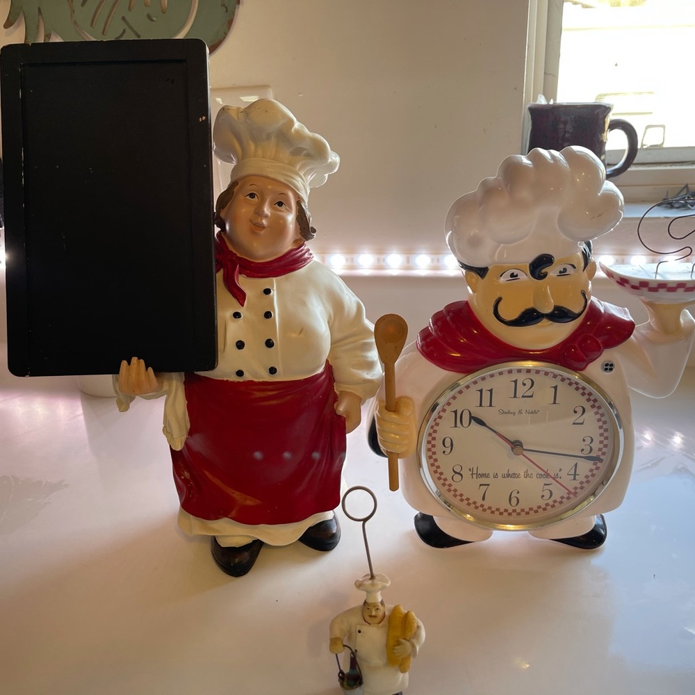 Chef man kitchen decor